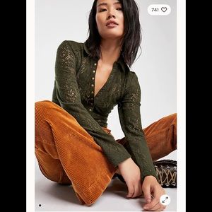 Free people cozy cadet Henley